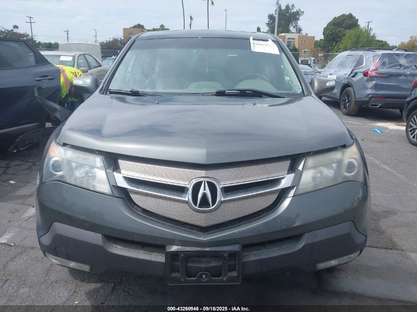 2007 Acura Mdx Sport Package VIN: 2HNYD28817H530801 Lot: 43260946