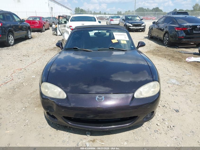 2004 Mazda Mx-5 Miata Cloth VIN: JM1NB353940404103 Lot: 43260994