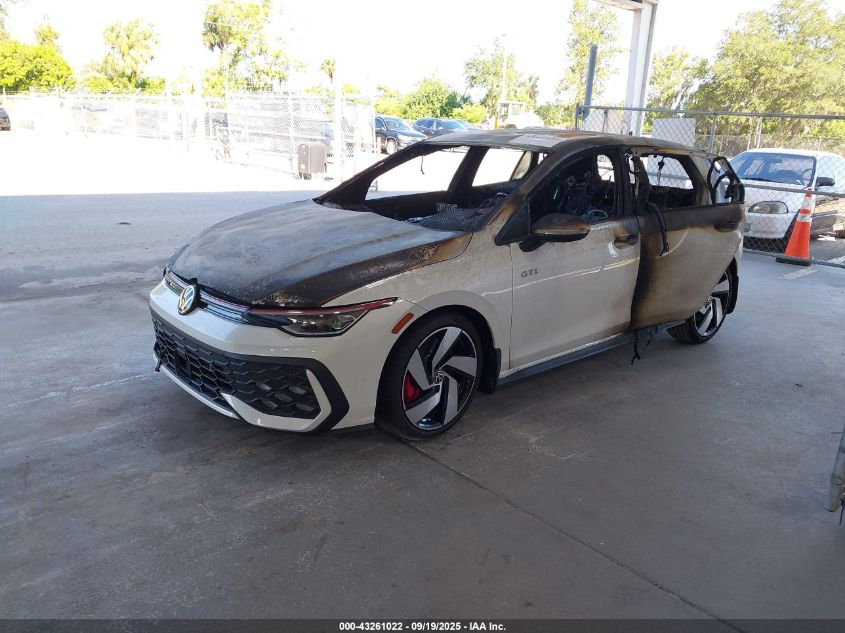 2025 VOLKSWAGEN GOLF GTI 2.0T S - WVWLA7CD2SW231791
