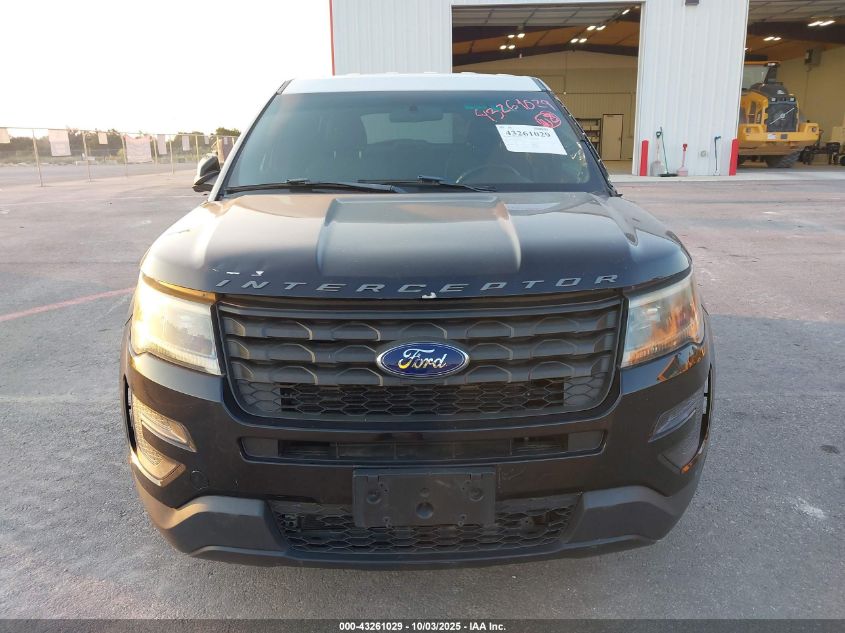 2017 Ford Police Interceptor VIN: 1FM5K8AT0HGB82806 Lot: 43261029