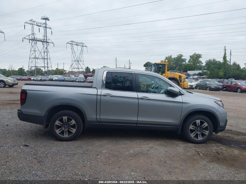 2017 HONDA RIDGELINE RTL-T - 5FPYK3F67HB026254