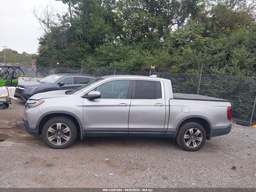 2017 HONDA RIDGELINE RTL-T - 5FPYK3F67HB026254