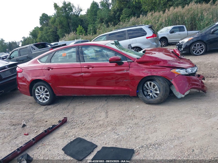 2017 FORD FUSION S - 3FA6P0G79HR175910