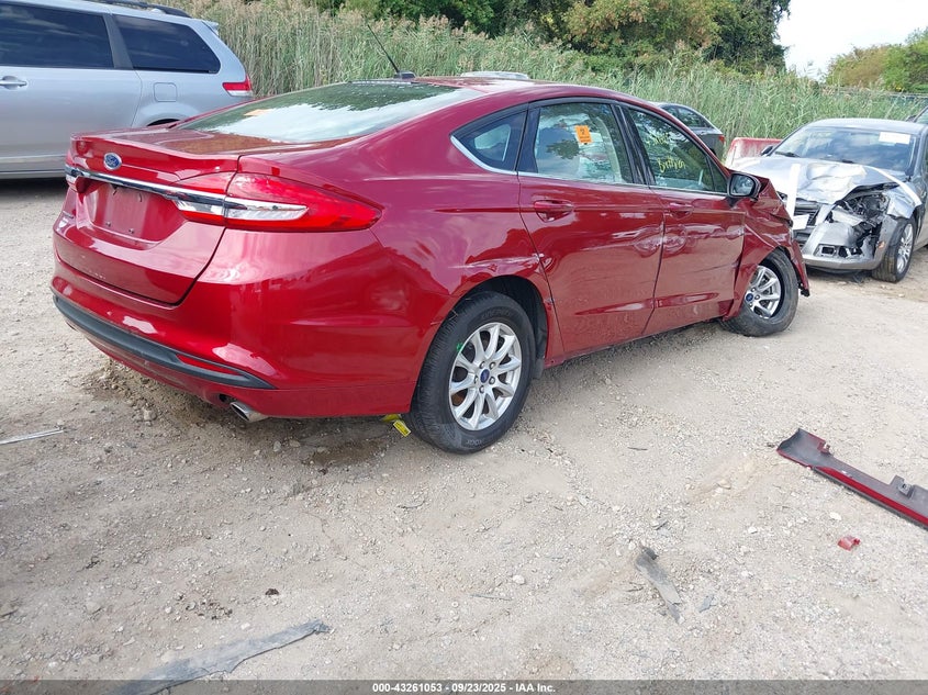 2017 FORD FUSION S - 3FA6P0G79HR175910