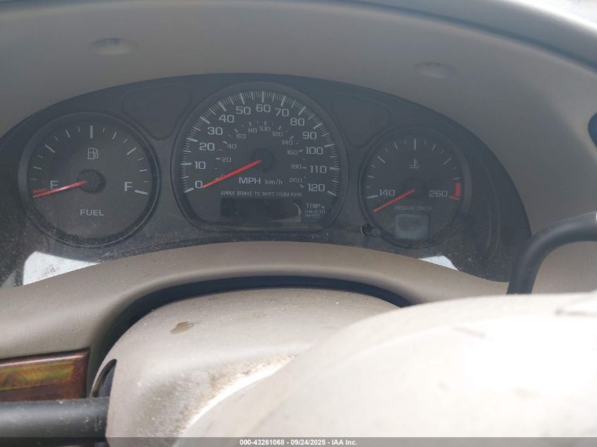 2000 Chevrolet Impala VIN: 2G1WF52E6Y9172512 Lot: 43261068