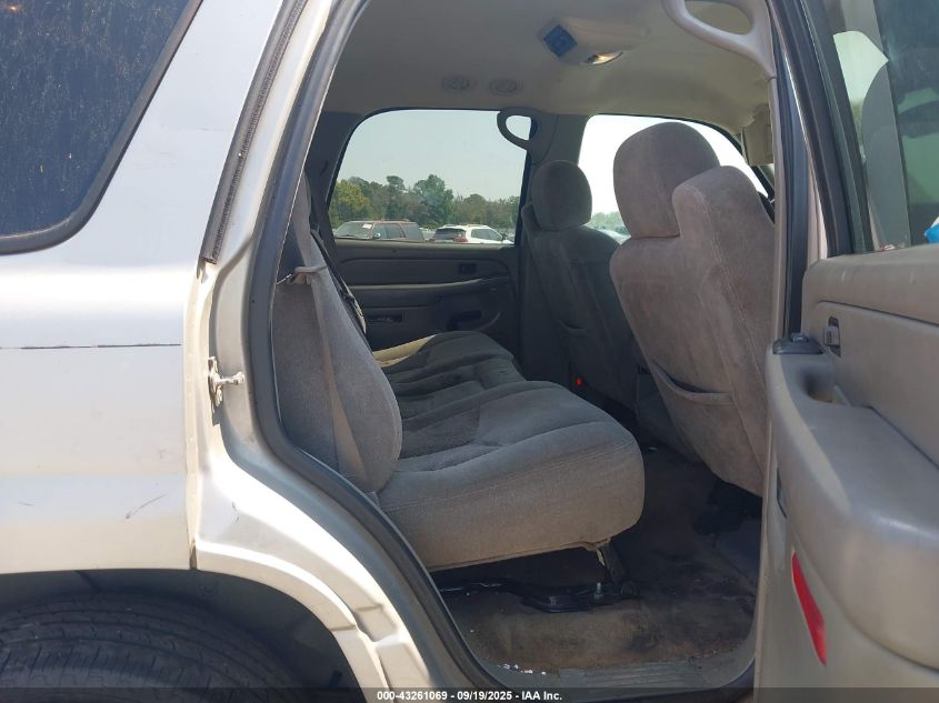 2005 Chevrolet Tahoe Ls VIN: 1GNEC13T95R257306 Lot: 43261069