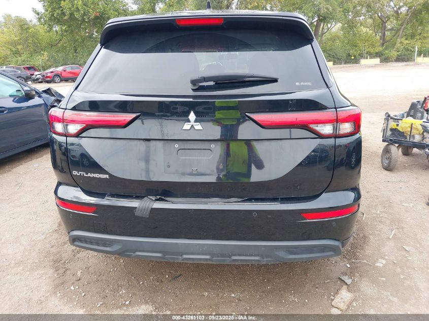 2022 Mitsubishi Outlander Es 2.5 S-Awc VIN: JA4J4TA83NZ082494 Lot: 43261103