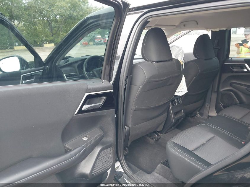 2022 Mitsubishi Outlander Es 2.5 S-Awc VIN: JA4J4TA83NZ082494 Lot: 43261103