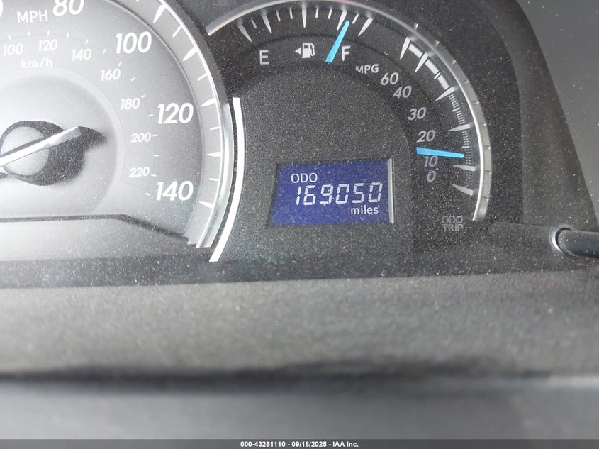 2012 Toyota Camry Xle VIN: 4T1BF1FK9CU536282 Lot: 43261110