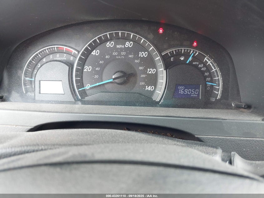 2012 Toyota Camry Xle VIN: 4T1BF1FK9CU536282 Lot: 43261110