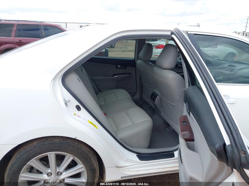 2012 Toyota Camry Xle VIN: 4T1BF1FK9CU536282 Lot: 43261110