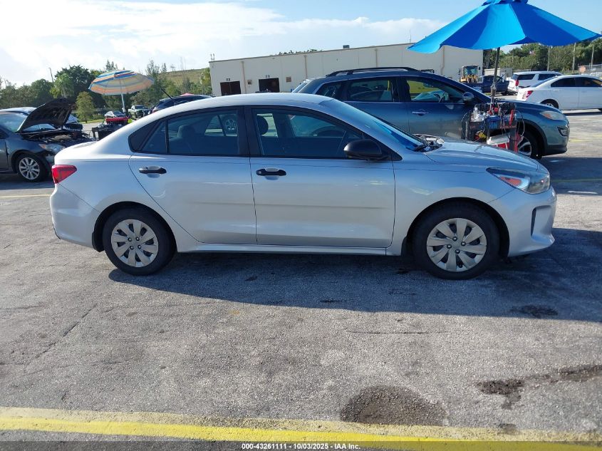 2018 Kia Rio Lx VIN: 3KPA24AB5JE050276 Lot: 43261111