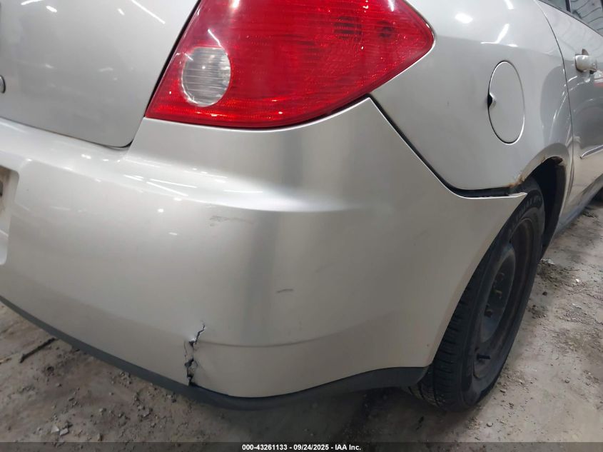 2008 Pontiac G6 Value Leader VIN: 1G2ZF57B884108479 Lot: 43261133