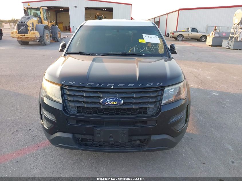 2017 Ford Police Interceptor VIN: 1FM5K8AT2HGB82807 Lot: 43261147