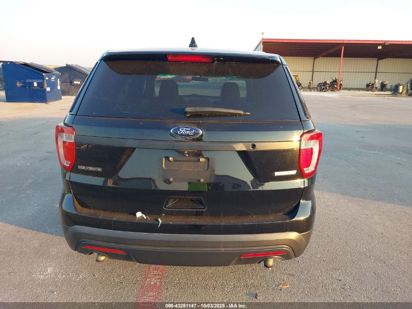 2017 Ford Police Interceptor VIN: 1FM5K8AT2HGB82807 Lot: 43261147