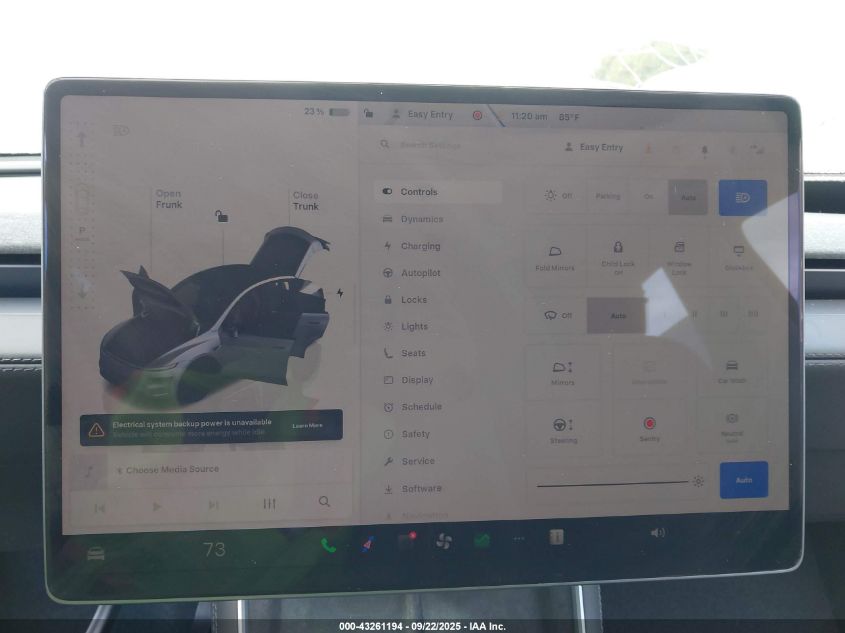 2026 Tesla Model Y VIN: 7SAYGDEE9TA455316 Lot: 43261194