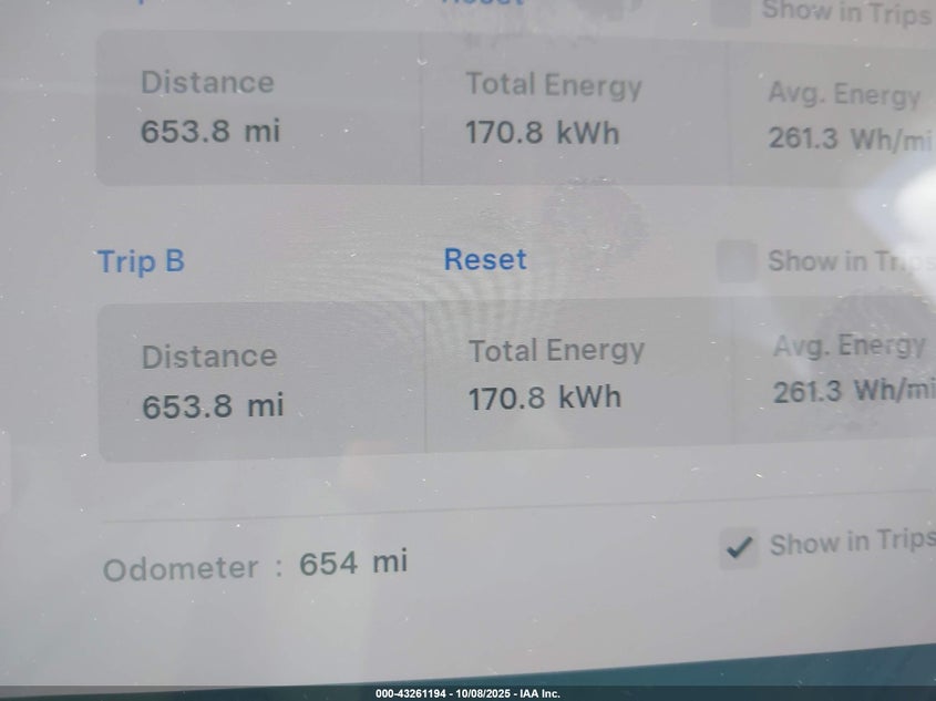 2026 Tesla Model Y VIN: 7SAYGDEE9TA455316 Lot: 43261194