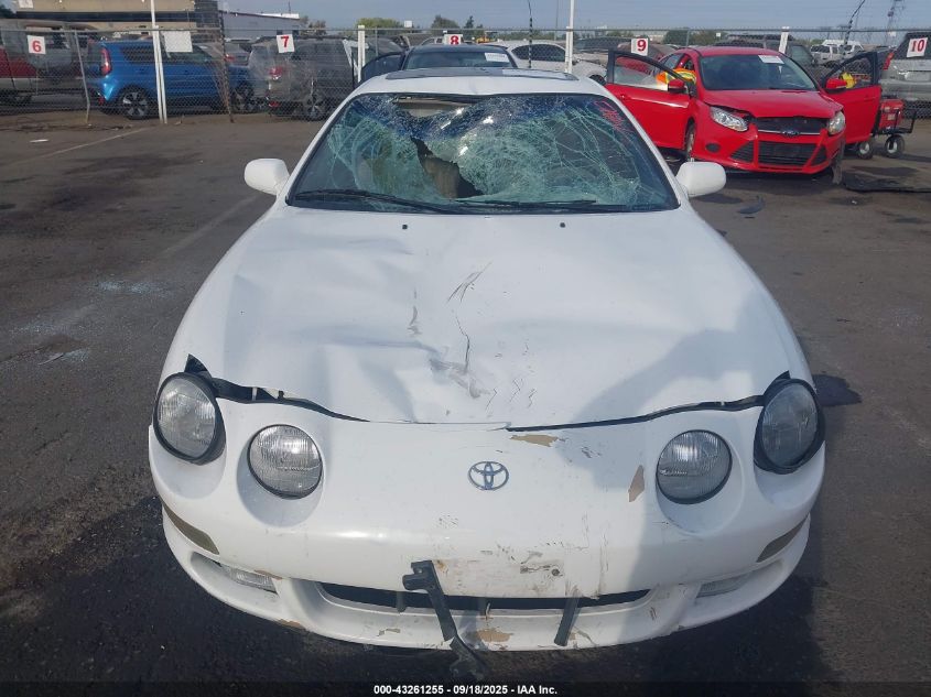 1998 Toyota Celica Gt VIN: JT2DG02TXW0051544 Lot: 43261255