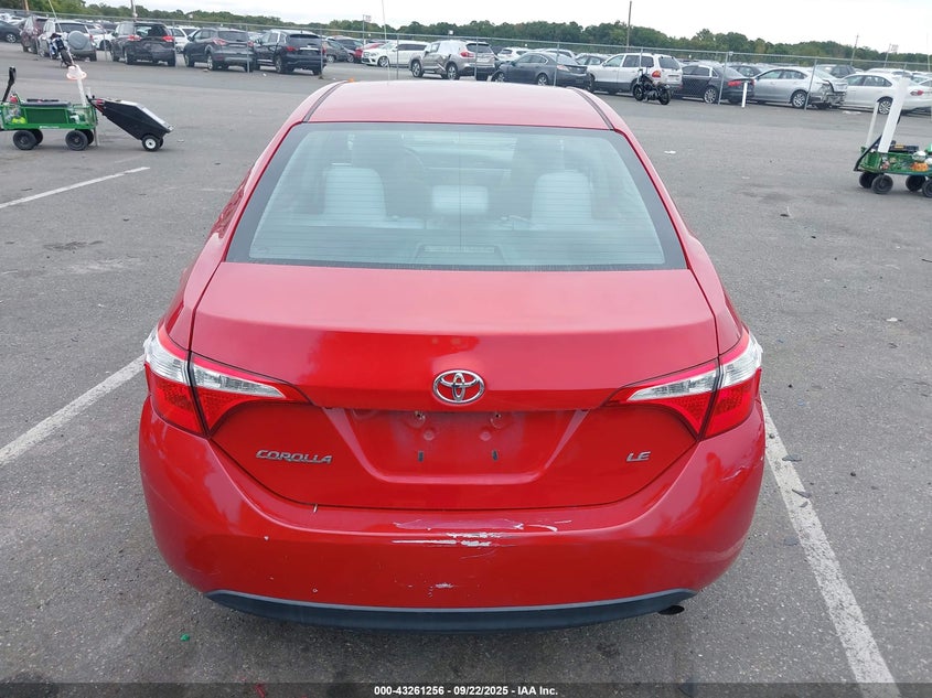 2016 Toyota Corolla Le Plus VIN: 2T1BURHE1GC536473 Lot: 43261256