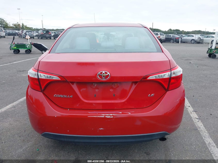 2016 Toyota Corolla Le Plus VIN: 2T1BURHE1GC536473 Lot: 43261256