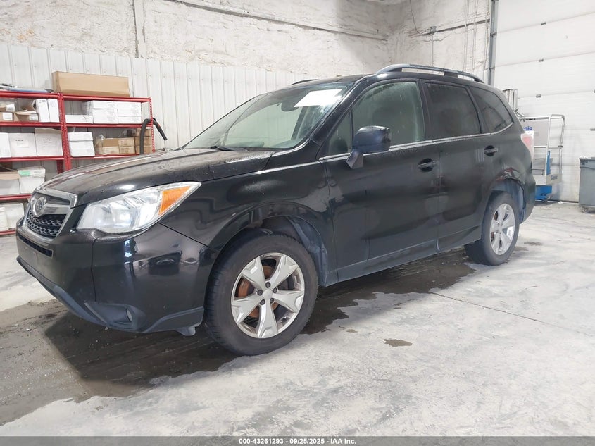2014 SUBARU FORESTER 2.5I LIMITED - JF2SJAHCXEH504625