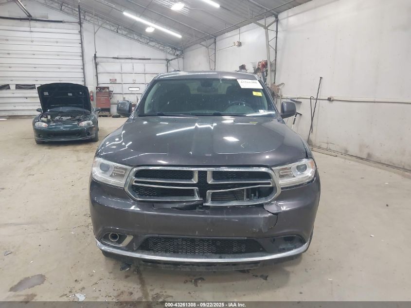 2014 Dodge Durango Sxt VIN: 1C4RDJAG3EC591072 Lot: 43261308