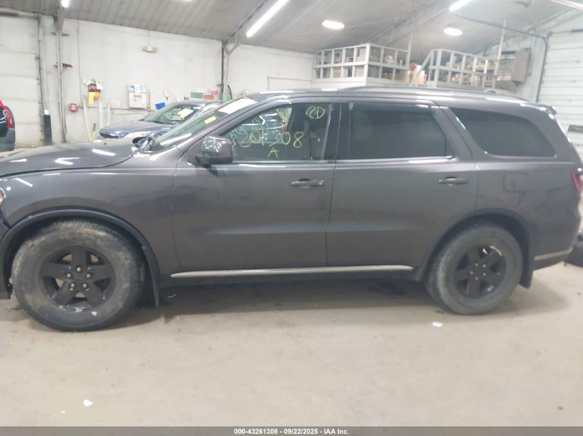 2014 Dodge Durango Sxt VIN: 1C4RDJAG3EC591072 Lot: 43261308