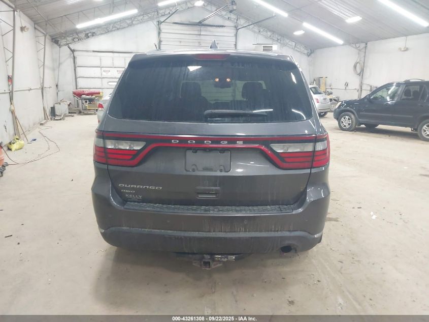 2014 Dodge Durango Sxt VIN: 1C4RDJAG3EC591072 Lot: 43261308
