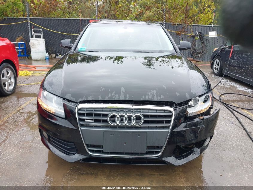 2012 Audi A4 2.0T Premium VIN: WAUDFAFL9CN004141 Lot: 43261336