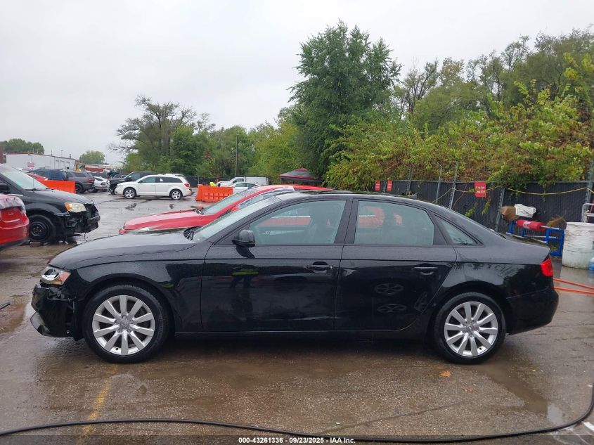 2012 Audi A4 2.0T Premium VIN: WAUDFAFL9CN004141 Lot: 43261336