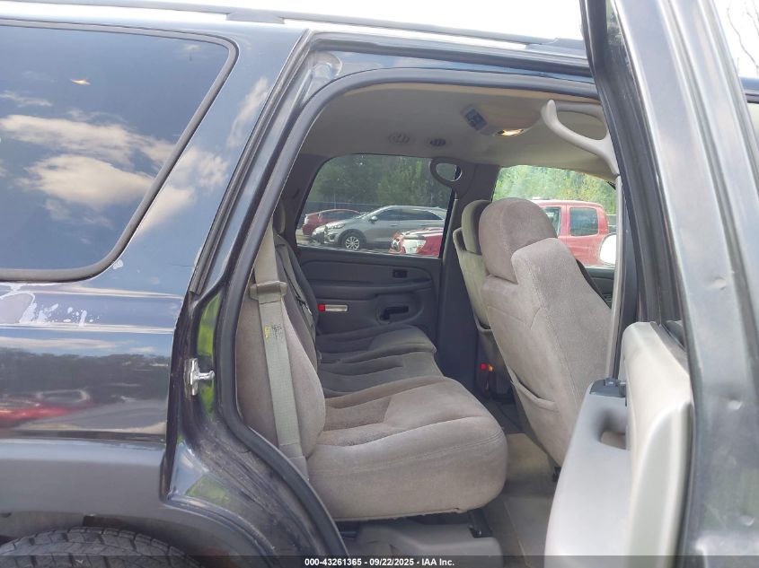 2005 Chevrolet Tahoe Ls VIN: 1GNEK13V85R146525 Lot: 43261365