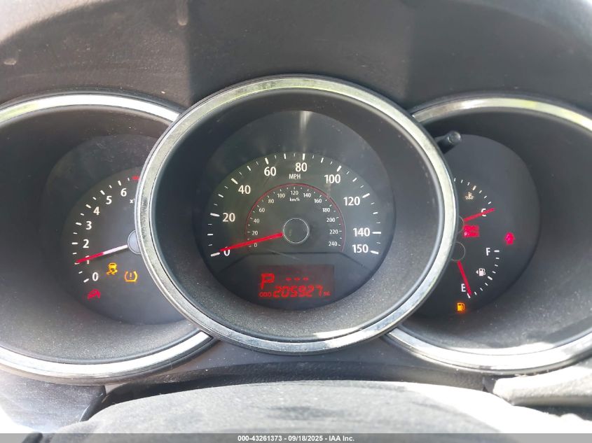 2011 Kia Sorento Ex V6 VIN: 5XYKU4A25BG169108 Lot: 43261373