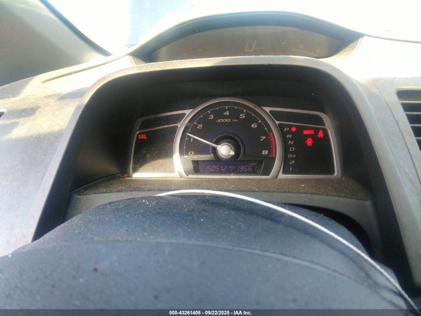 2007 Honda Civic Lx VIN: 2HGFG126X7H578496 Lot: 43261406