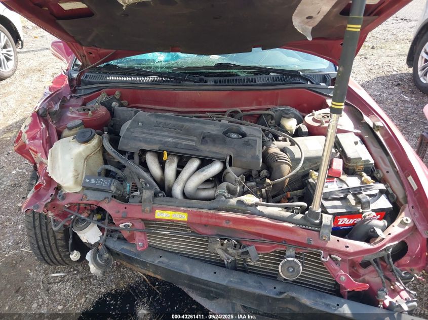 2001 Toyota Corolla S VIN: 2T1BR12E11C492011 Lot: 43261411