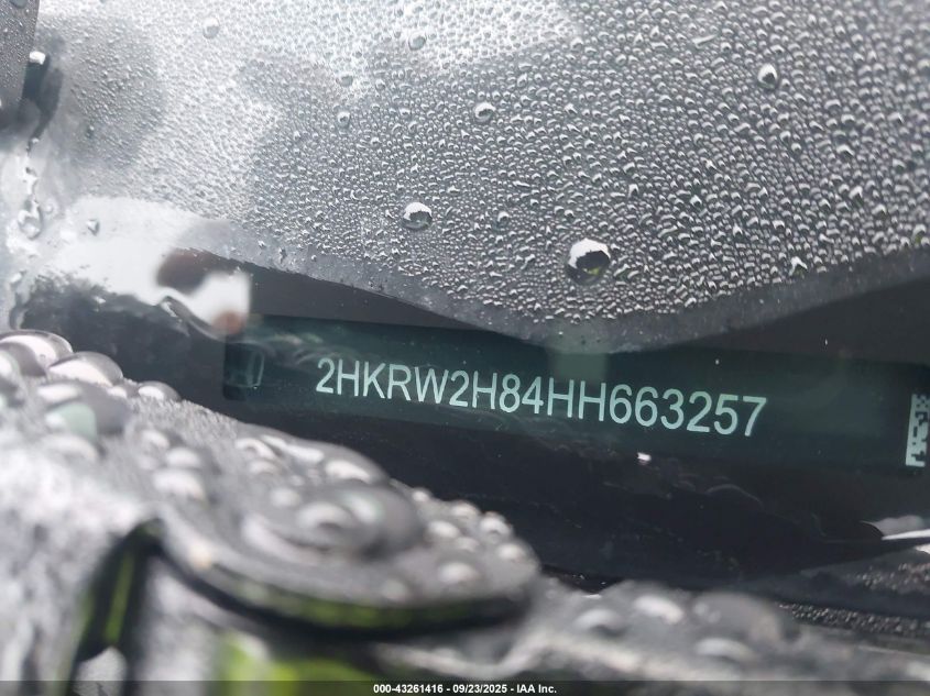2017 Honda Cr-V Ex-L/Ex-L Navi VIN: 2HKRW2H84HH663257 Lot: 43261416