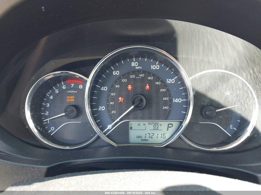 2014 Toyota Corolla L VIN: 5YFBURHE8EP156074 Lot: 43261436