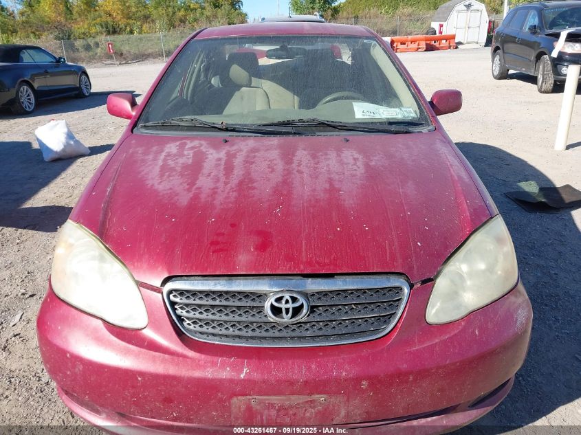 2005 Toyota Corolla Le VIN: 1NXBR32E65Z358885 Lot: 43261467