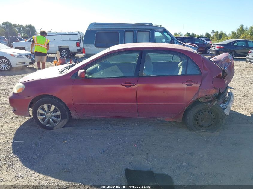 2005 Toyota Corolla Le VIN: 1NXBR32E65Z358885 Lot: 43261467