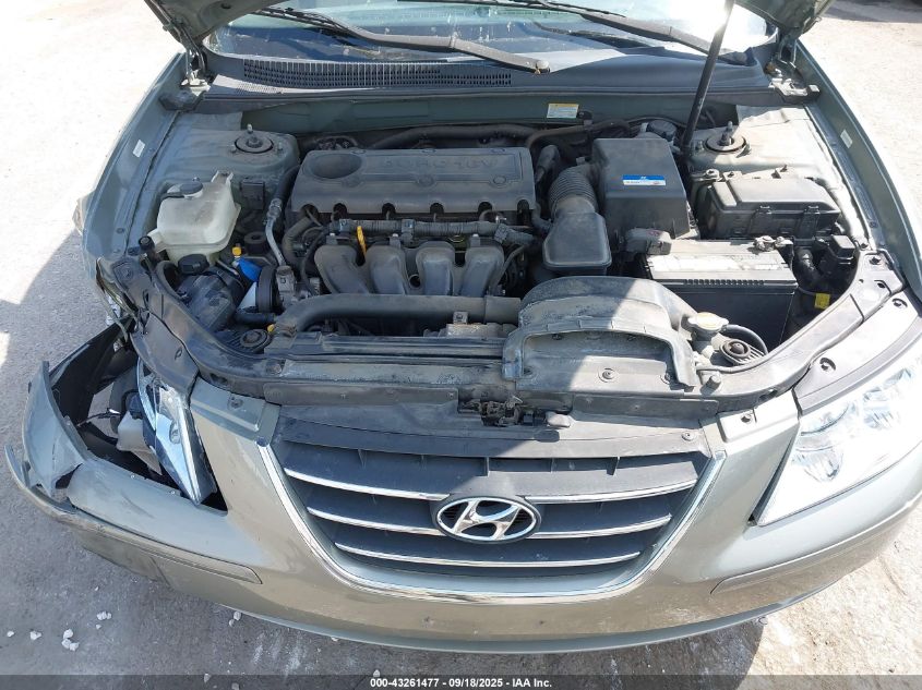 2010 Hyundai Sonata Gls VIN: 5NPET4AC8AH643195 Lot: 43261477