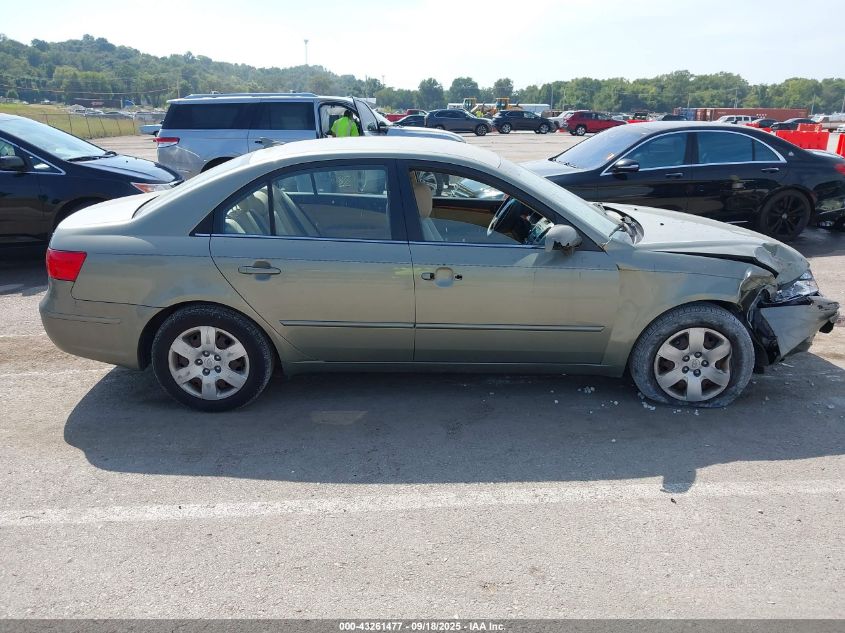 2010 Hyundai Sonata Gls VIN: 5NPET4AC8AH643195 Lot: 43261477
