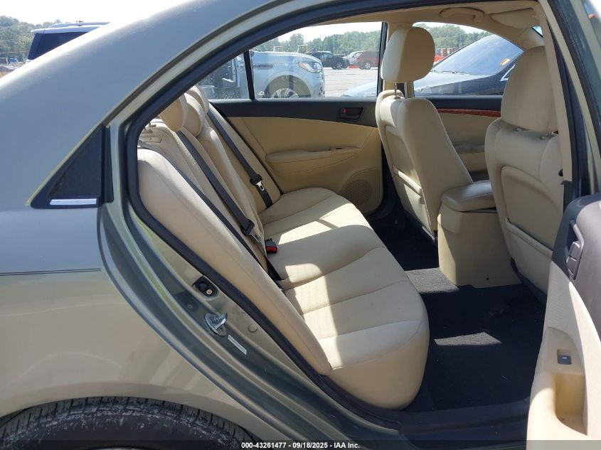 2010 Hyundai Sonata Gls VIN: 5NPET4AC8AH643195 Lot: 43261477