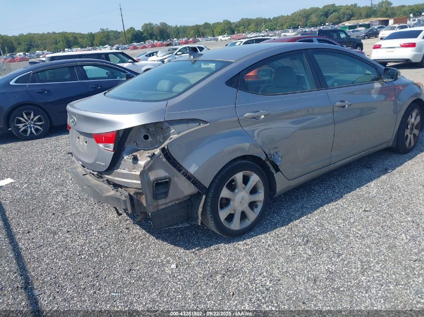 2013 Hyundai Elantra Limited VIN: KMHDH4AE1DU560888 Lot: 43261502