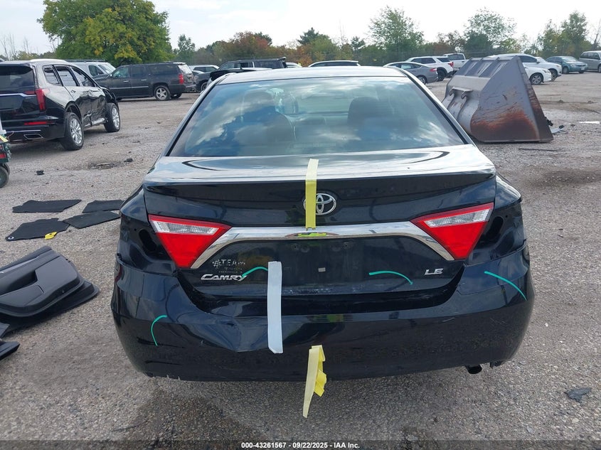 2016 Toyota Camry Le VIN: 4T4BF1FK4GR568942 Lot: 43261567