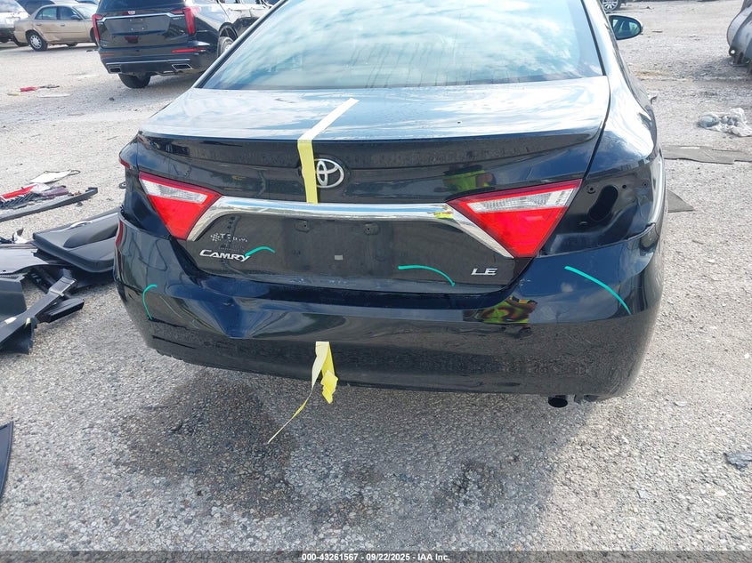 2016 Toyota Camry Le VIN: 4T4BF1FK4GR568942 Lot: 43261567