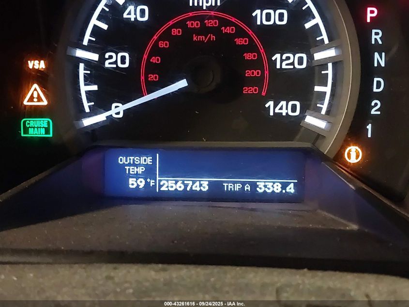 2009 Honda Ridgeline Rtl VIN: 5FPYK16539B104669 Lot: 43261616