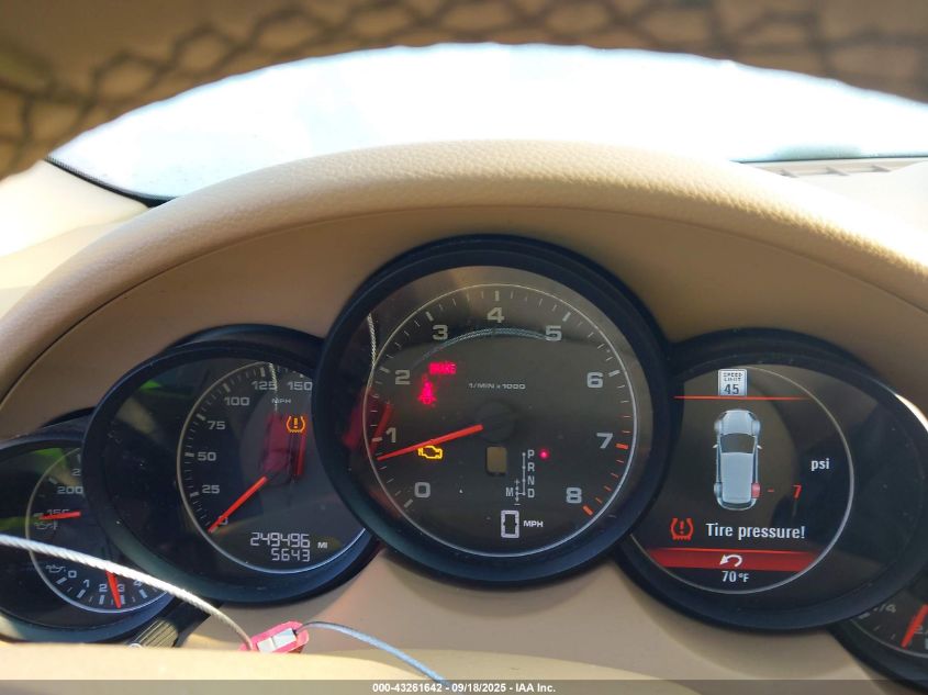 2012 Porsche Cayenne VIN: WP1AA2A29CLA02859 Lot: 43261642