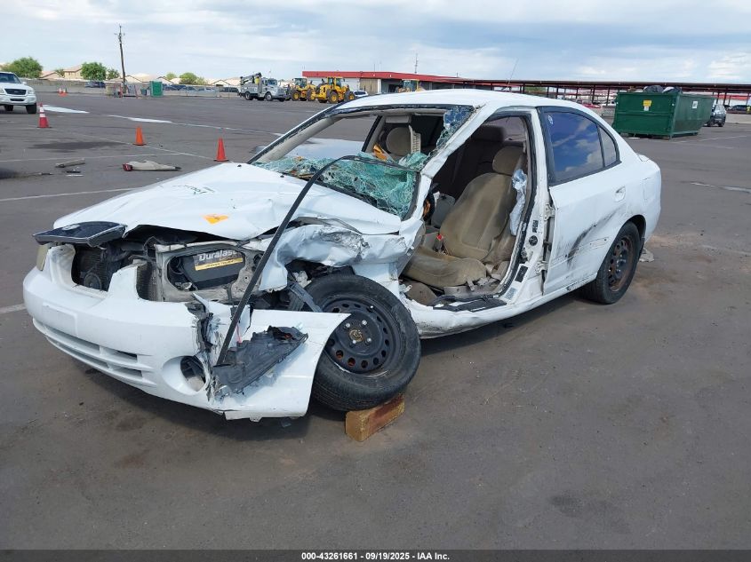 2003 Hyundai Elantra Gls/Gt VIN: KMHDN45D23U559175 Lot: 43261661