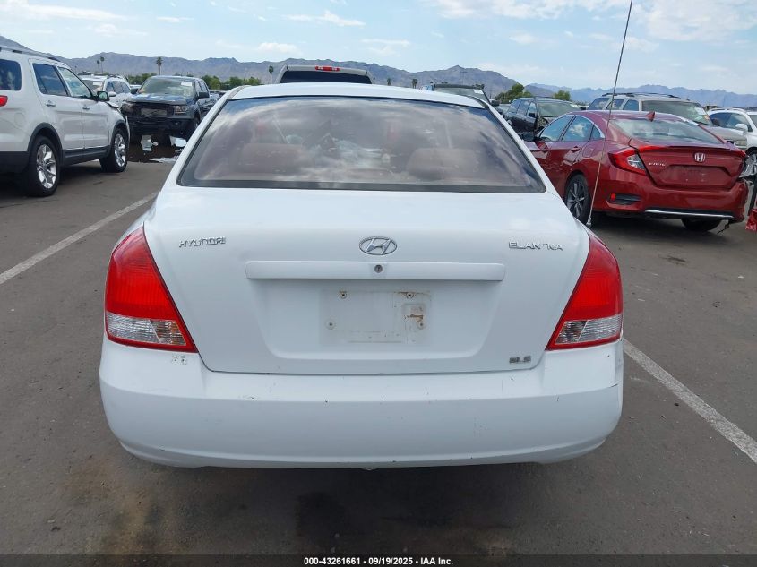 2003 Hyundai Elantra Gls/Gt VIN: KMHDN45D23U559175 Lot: 43261661