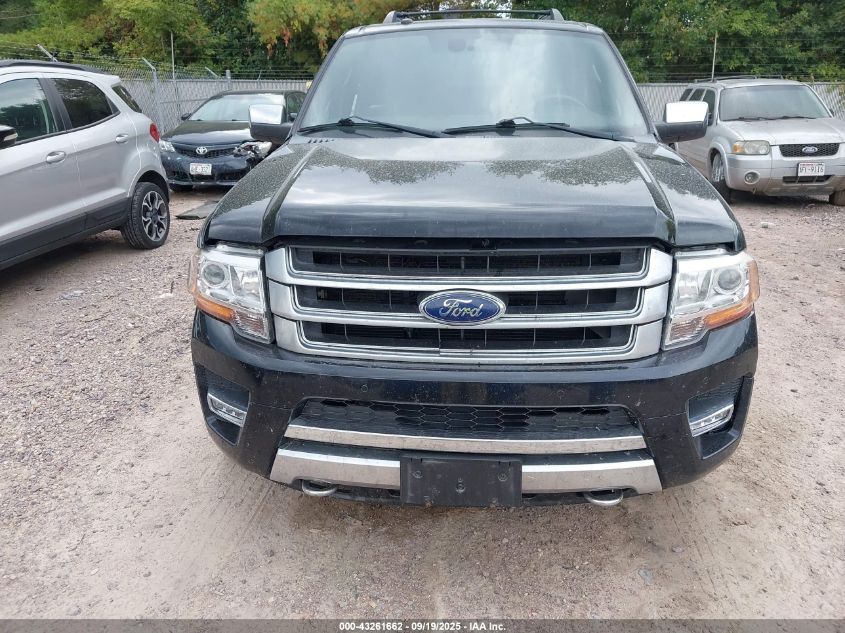 2017 Ford Expedition Platinum VIN: 1FMJU1MT4HEA83493 Lot: 43261662