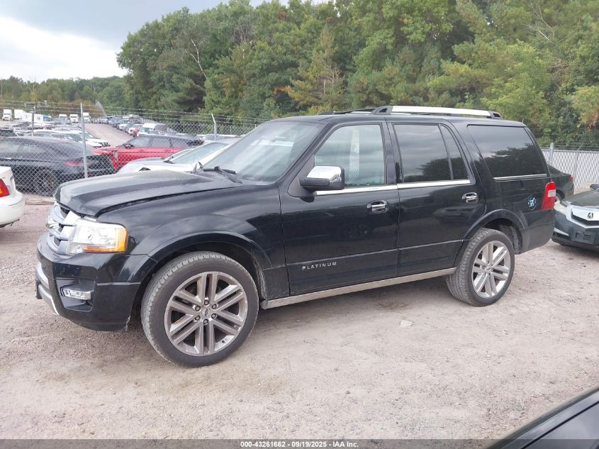 2017 Ford Expedition Platinum VIN: 1FMJU1MT4HEA83493 Lot: 43261662